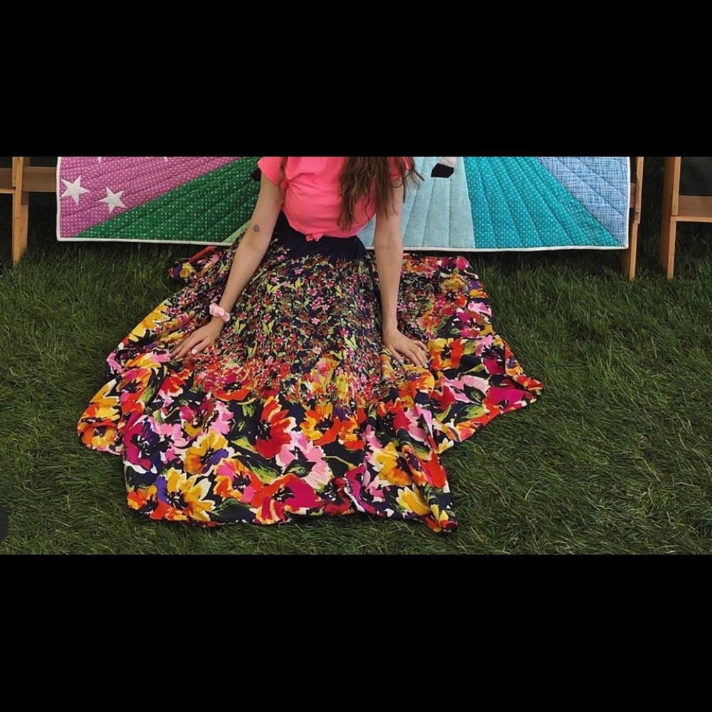 Floral skirt